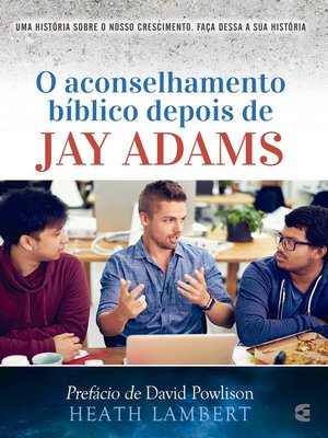 cover image of O aconselhamento bíblico depois de Jay Adams